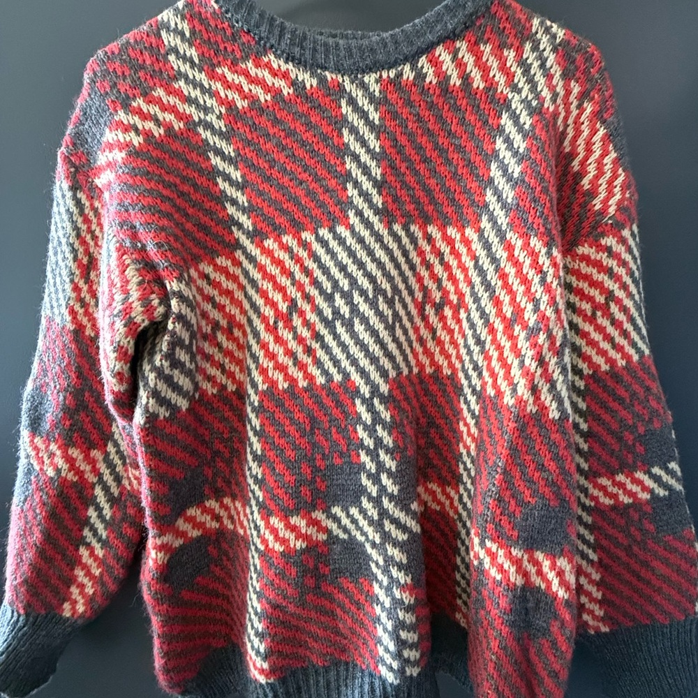 Cozy sweater. One size fits all